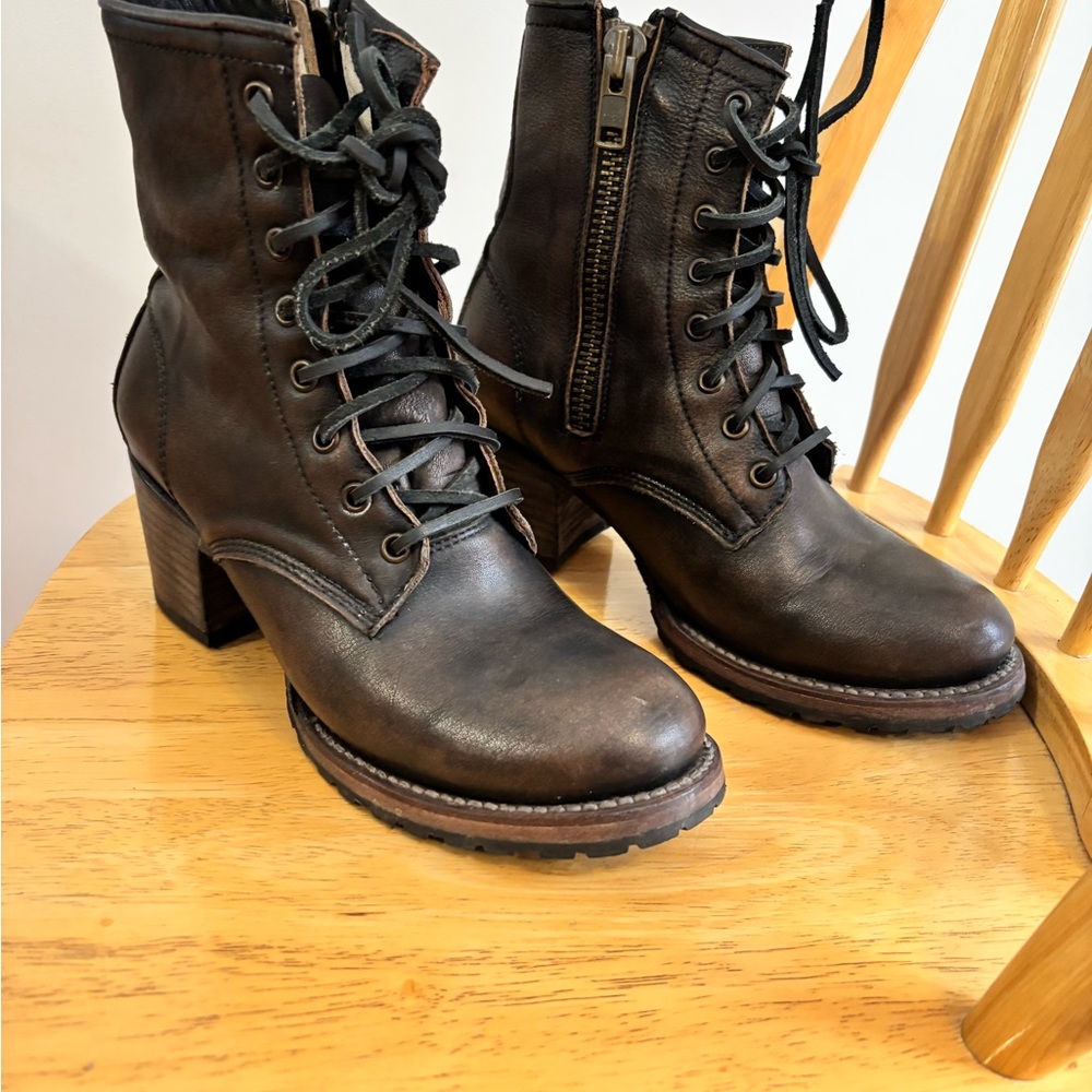 Freebird by Steven Distressed Black Cavalier Boots